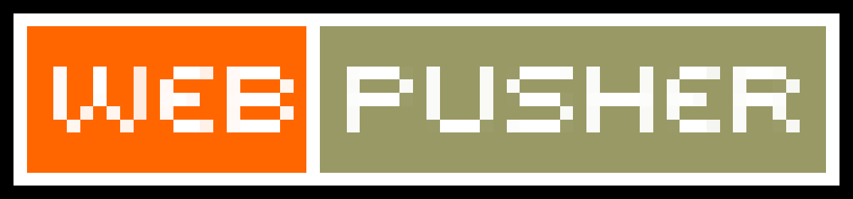 webpusher logo